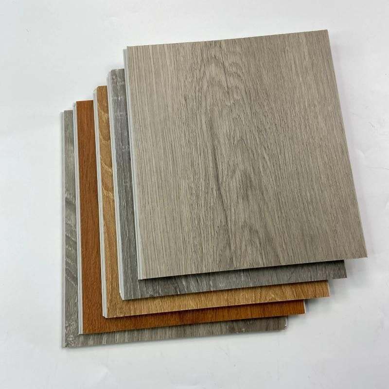 Vinyl Flooring Waterproof Fireproof Stone Plastic Wooden Click SPC Flo..